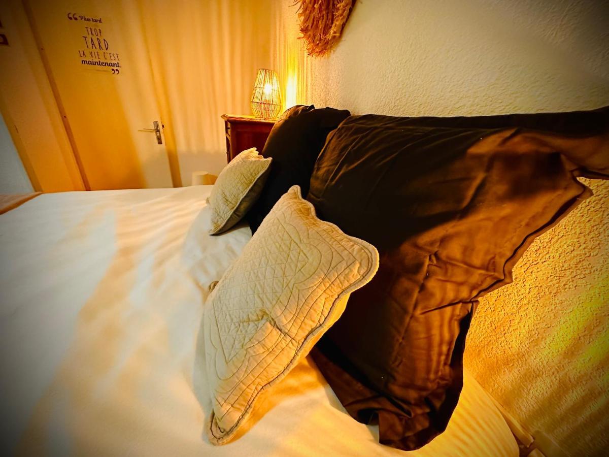 Residence Le Sunset Marseillan-Plage, Entre Mer Et Lagune De Thau, Etape Velo, Famille, Couple, Vrp, Toutou Admis, Jardin, Parking Prive Gratuit, Velos, Clim, Wifi Fibre Gratuite, Commodites, Plage Et Piste Cyclable A Proximite, 6 Couchages Nous Cont מראה חיצוני תמונה